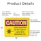 Signmission Radiation & Laser Sign, 12 in H x 18 in W, Aluminum, Rectangle OS-2PACK-CR-A-1218-L-10146 - alternate 6